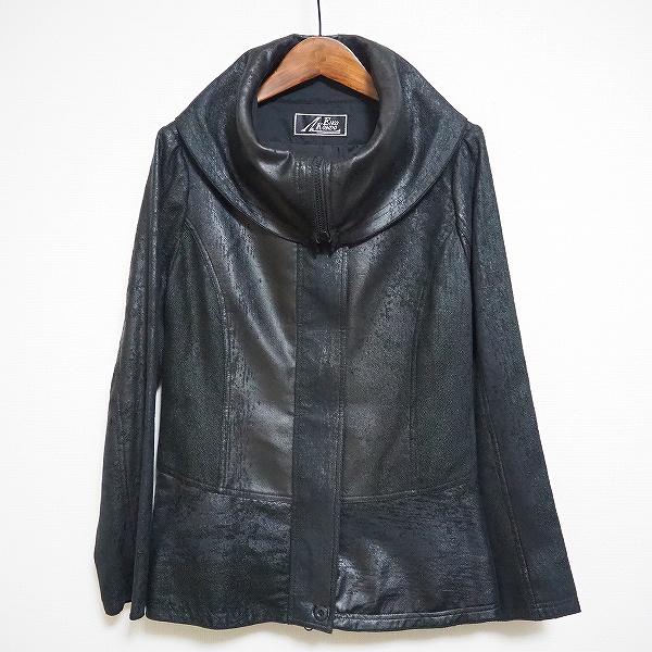 apc エイココンドウ EIKO KONDO ブルゾン ジャケット 42 黒 ダブル 