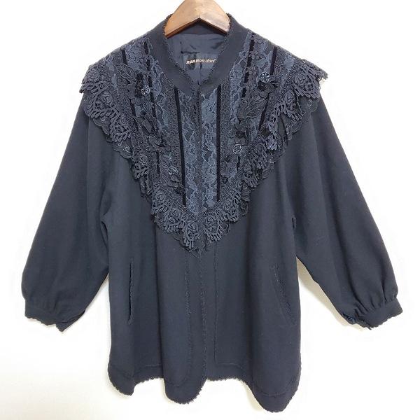 wnc ノンノンドール nonnondoul ムッシュ榊 ジャケット 黒 wnc ノンノンドール nonnondoul ムッシュ榊 ジャケット 黒