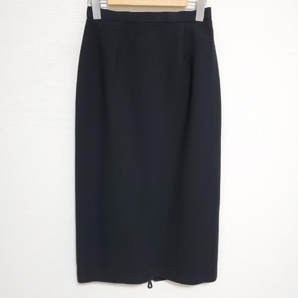 #anc GKITALIYA 伊太利屋 スカート 9 黒 ラインストーン レディース [798089]