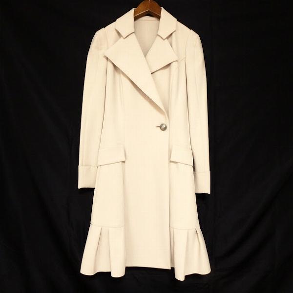 FOXEY　NEW YORK　フォクシー　ロング　コート　ドレスコート　ベージュ anc フォクシーニューヨーク FOXEY NEW YORK コート 38 ベージュ系