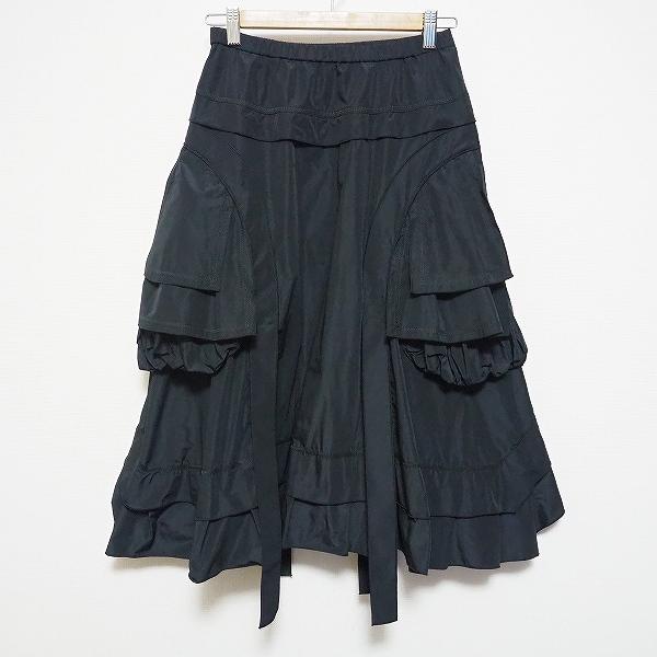 E-clat エイココンドウバルーンスカート黒