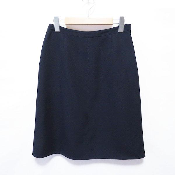 VALENTINO #anc ヴァレンティノ GARAVANI スカート 8 濃紺 イタリア製  