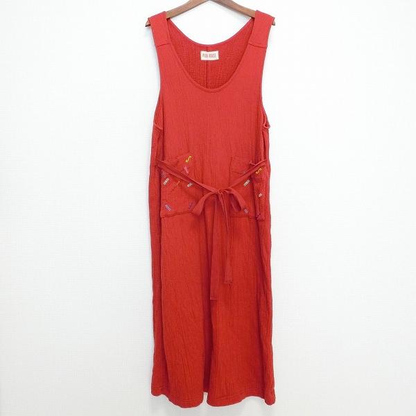 PINK HOUSE #anc ピンクハウス PINKHOUSE ワンピース 赤系 ジャンパー  