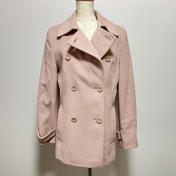 wnc SALE アリスバーリー Aylesbury コート ピンク 無地 アンゴラ混 