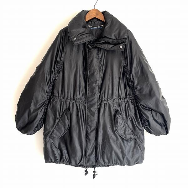 wnc ラルフローレン RalphLauren コート L 黒 ダウン フェザー混