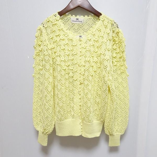 anc シャミー ロイヤル Chamois Royal アンサンブル 11 黄 ニット 