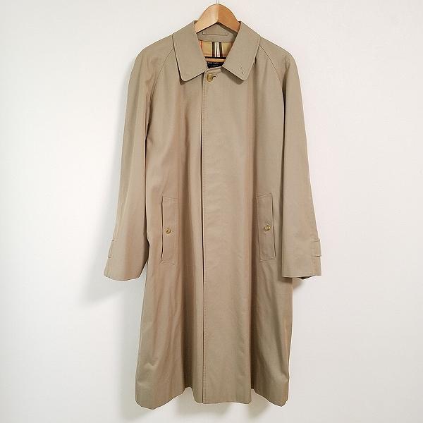 anc バーバリー BURBERRY コート ベージュ ステンカラー シンプル 