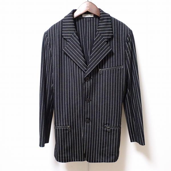 ISSEY MIYAKE ジャケット ISSEY MIYAKE（イッセイミヤケ） #apc ジャケット M 黒系 白