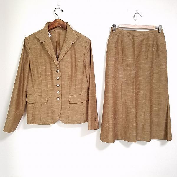 anc ロシャス レリアン ROCHAS Leilian セットアップ 9 茶系 