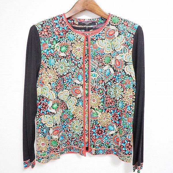 レオナール アンサンブル カーディガン 長袖ブラウス セットアップ トリム L 楽天市場】【美品】レオナール LEONARD FASHION アンサンブル