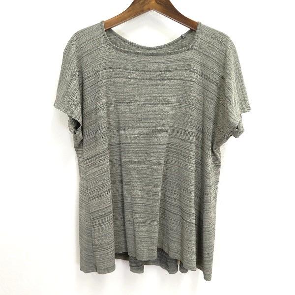 s ヨーガンレール JURGEN LEHL 半袖 カットソー グレージュ 霜降り