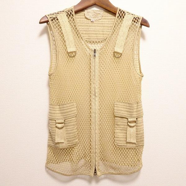 snc インポートロッサ import Rossa ベスト・ジレ 44 ベージュ 大きい