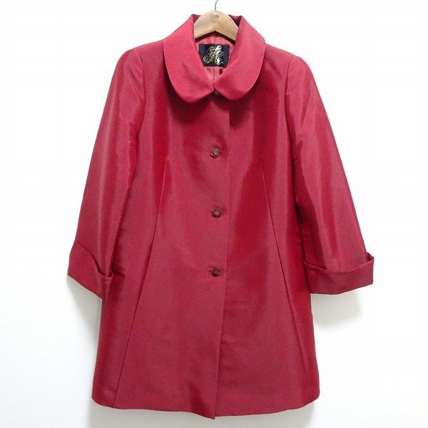 伊太利屋 #anc GKITALIYA コート 11 赤 光沢 レディース [845399