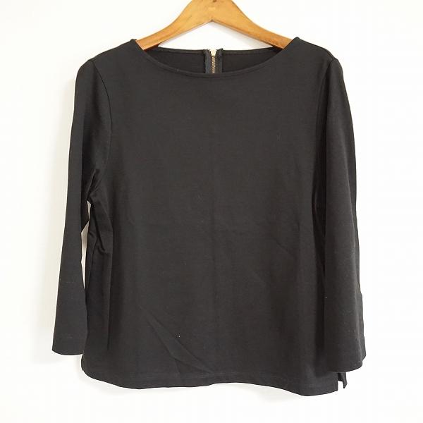 #anc  インゲボルグ INGEBORG カットソー 11 黒 無地 バックジップ レディース [847532]
