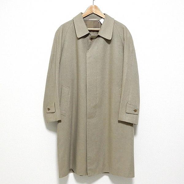 wnc シスル THISTLE シスルハリソンズ コート ロング カシミア 比翼 
