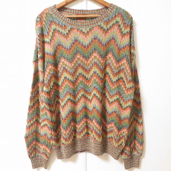 MISSONI（ミッソーニ） #anc ニット セーター 50 オレンジ系 マルチ