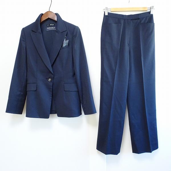 anc ギンザマギー 銀座マギー パンツスーツ 38 紺 セットアップ setrto  