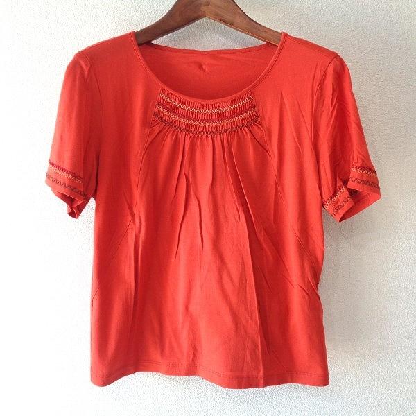 wnc レリアン Leilian シャツ・ブラウス ジャケット 13+ オレンジ系