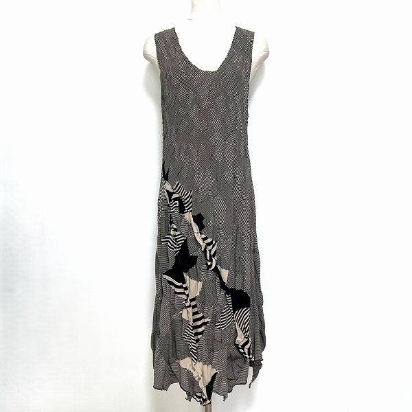 ヨーガンレール ワンピース ボーダー snc ヨーガンレール JURGENLEHL ワンピース M 黒 アイボリー