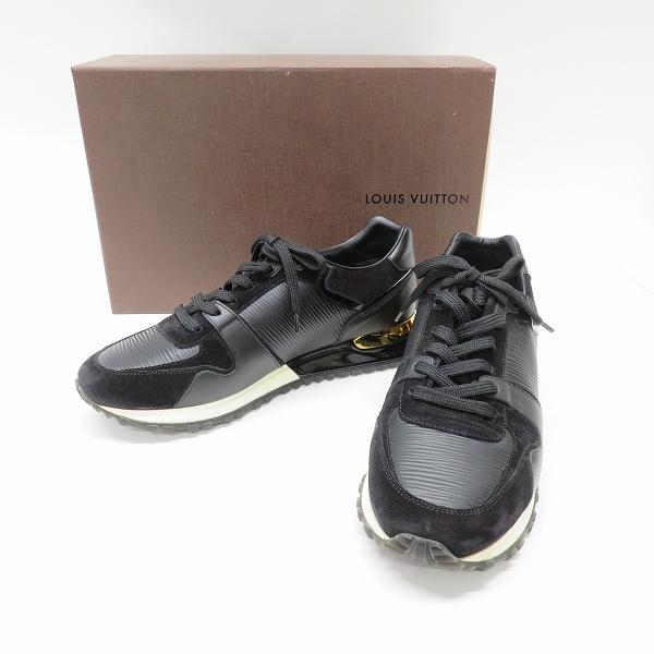 極美品 ルイヴィトン スニーカー ハイカット LVロゴ スパンコール