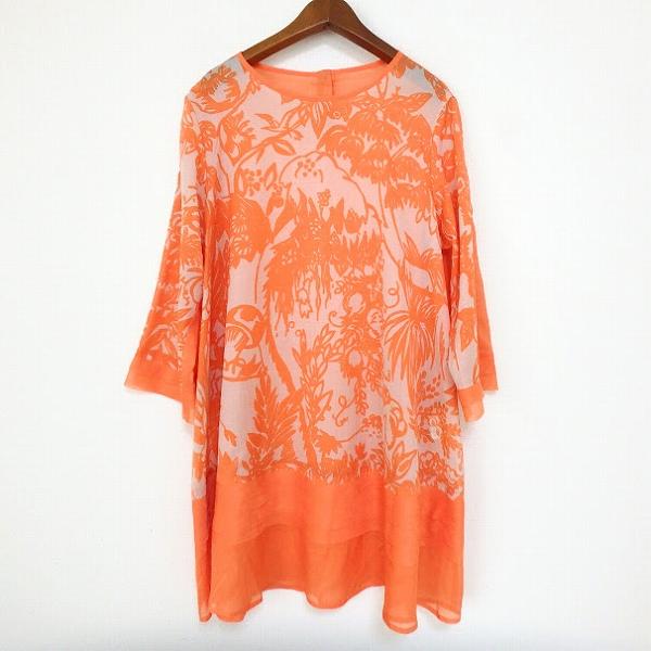 TOKUKO 1er VOL　トクコ　チュニック　お花　葉っぱ　植物 TOKUKO 1er VOL トクコ チュニック お花 葉っぱ 植物 TOKUKO 1er VOL