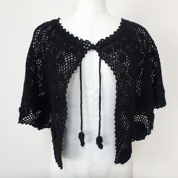 ピンクハウスケープ ピンクハウス フリル付きポンチョコート フード