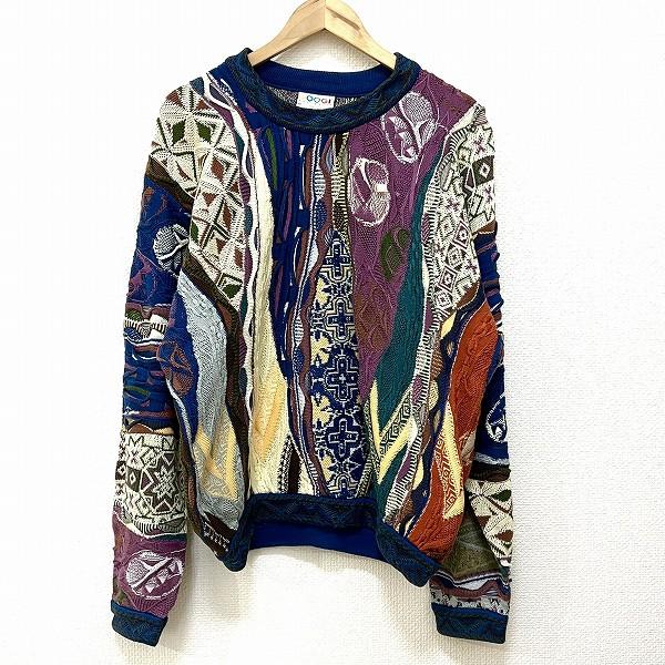 anc クージー COOGI ニット・セーター M マルチ 総柄 メンズ [857328