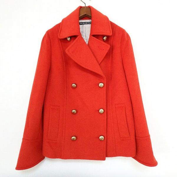 wnc ヴィヴィアンタム VIVIENNETAM コート 1 オレンジ系 金ボタン