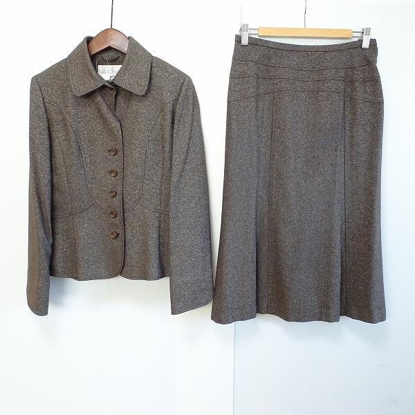 ROCHAS #wnc ロシャス レリアン Leilian スカートスーツ ROCHAS #wnc ロシャス レリアン Leilian スカートスーツ