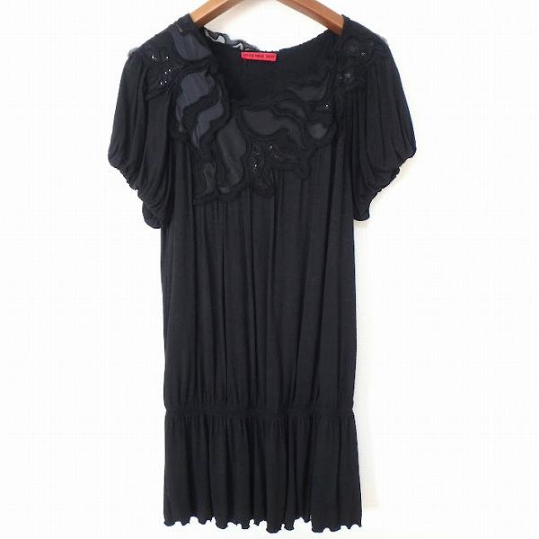 VIVIENNE TAM（ヴィヴィアンタム） #snc チュニック 0 黒 半袖