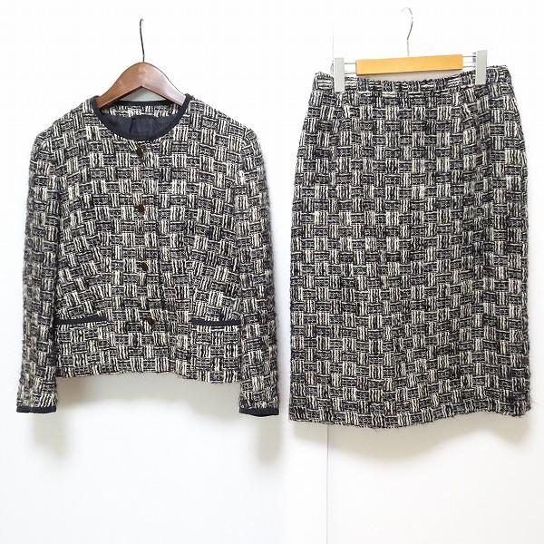 HERNO（ヘルノ） #wnc スカートスーツ ツーピース セットアップ 黒 