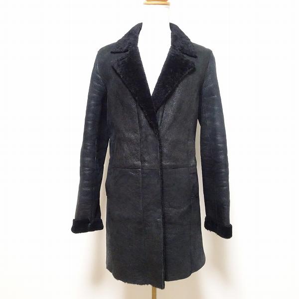 ジルサンダー コート 黒 34 レディース ウール コート ウィメンズ