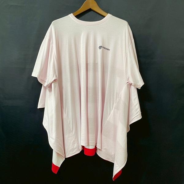 BURBERRY #snc バーバリー Tシャツ SP ピンク系 赤 白 半袖