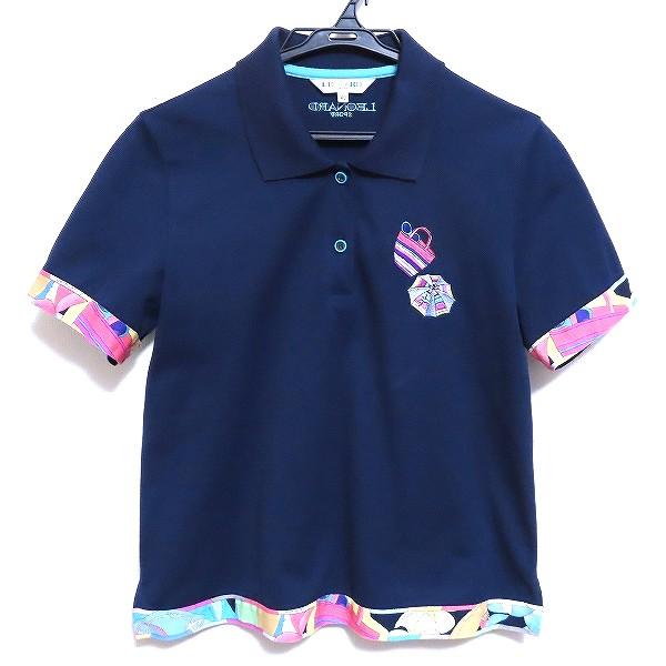 LEONARD SPORT 花柄ポロシャツ サイズ40 半袖 LEONARD SPORT 花柄ポロシャツ サイズ40 半袖 LEONARD SPORT