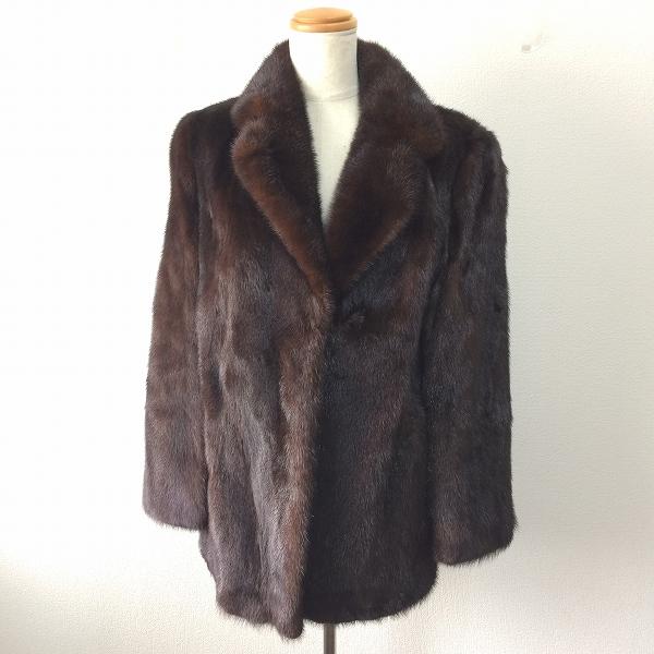 wnc ファー カナディア FUR CANADIA コート 茶系 ミンクコート 毛皮 