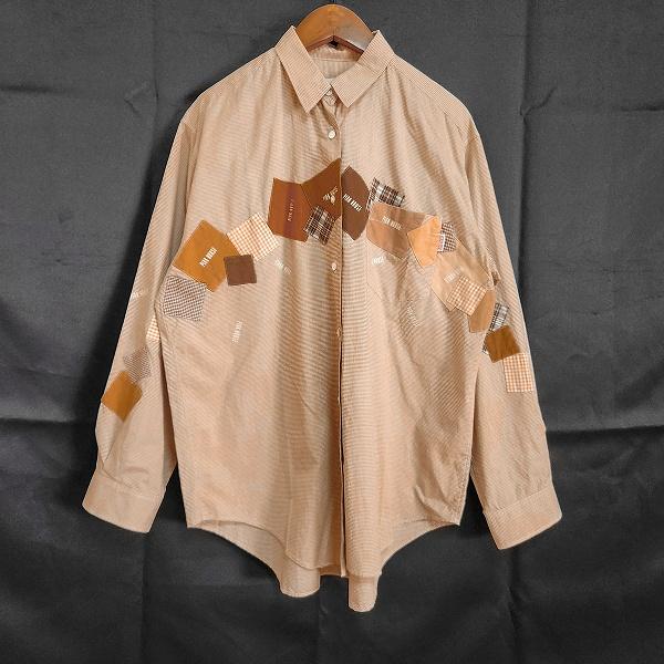 最終値下げ、ピンクハウス、チェックブラウス、茶 最終値下げ 新品 ピンクハウス チェック柄 チュニック