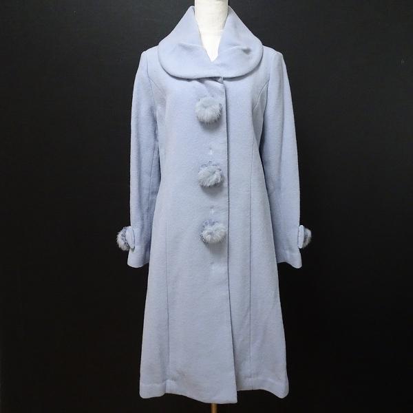 wnc ギャラリービスコンティ GALLERY VISCONTI コート 2 水色 ラビット