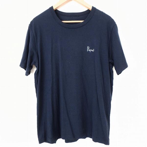 PAPAS（パパス） #snc Papas Tシャツ L 紺 半袖 カットソー メンズ