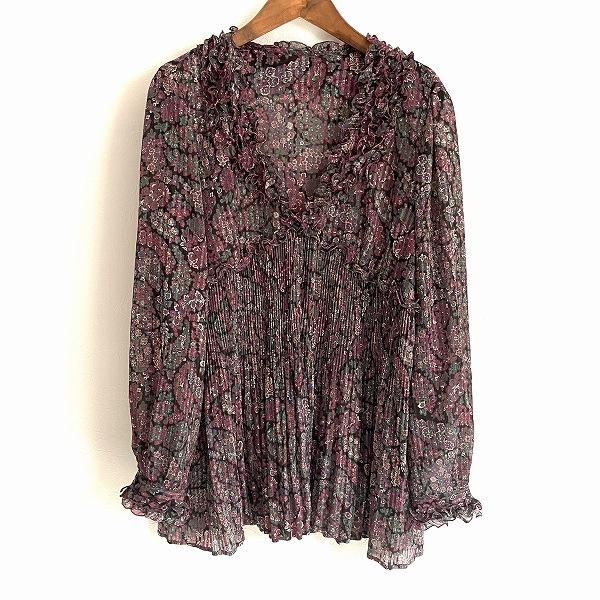 Leilian #anc ロシャス レリアン ROCHAS シャツ・ブラウス 11 紫系  