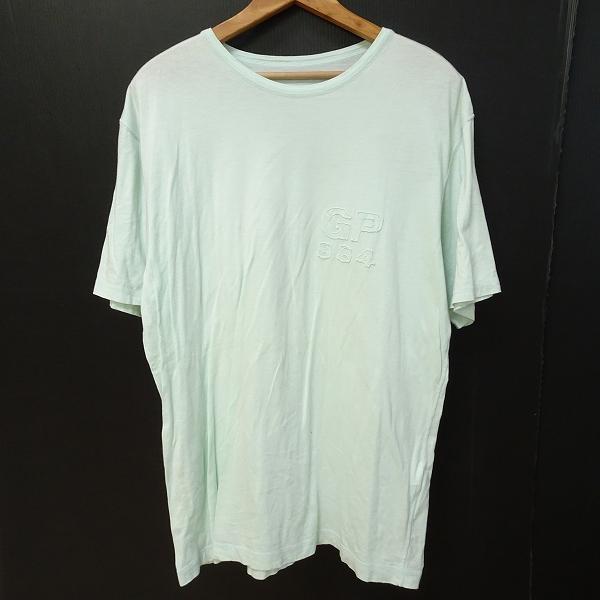 PAPAS（パパス） #snc Papas Tシャツ L 水色 ロゴ 数字 ワンポイント 