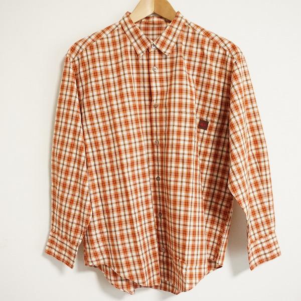 PAPAS（パパス） #anc 長袖シャツ M 赤系 チェック メンズ [888301