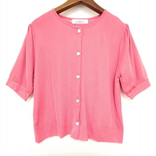 snc ギャラリービスコンティ GALLERY VISCONTI カーディガン 2 ピンク  