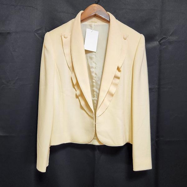 JUN ASHIDA（ジュン アシダ） #anc ジャケット 7 ベージュ フリル 重ね