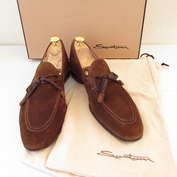 Santoni ベージュ スエード ローファー 2025年最新】Santoni カラー：ベージュ系 ローファーの人気