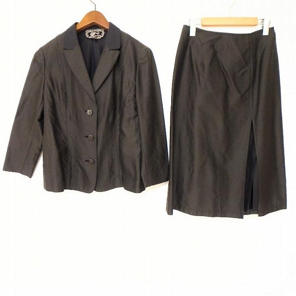 anc インポートロッサ import Rossa セットアップ 42 茶系 ツーピース 