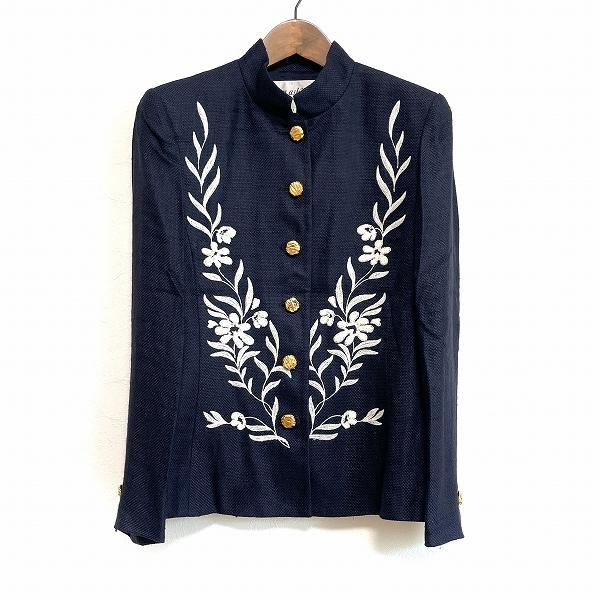 JUN ASHIDA #anc ジュンアシダ junashida ジャケット 9 紺 白 金ボタン