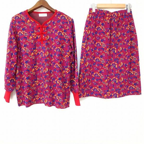 専用です。Yves saint Laurent セットアップ 赤チェック anc イヴサンローラン Yves Saint Laurent セットアップ 9 紫 赤