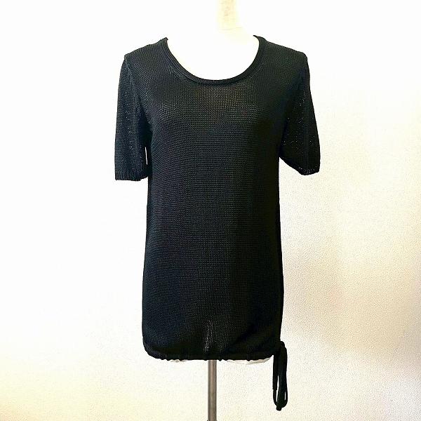 snc ワイズフォーリビング Y's for living ニット セーター 黒 サマー