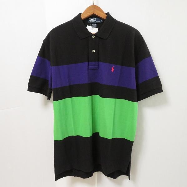 POLO RALPH LAUREN（ポロ・ラルフローレン） #snc ポロシャツ M 黒 紫