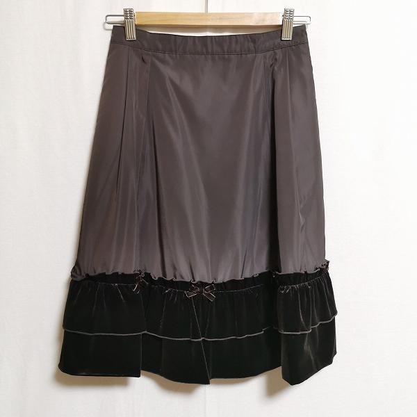 ギャラリービスコンティ（GALLERY VISCONTI） #wnc スカート フレア 